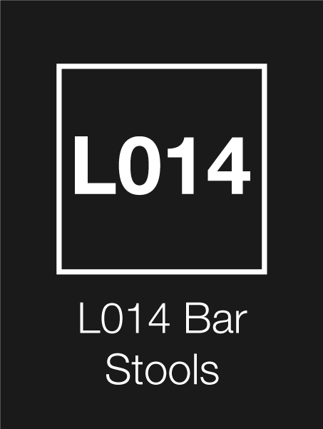L014 Logo Bar Stools