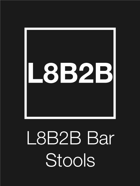 L8B2B Logo Bar Stools