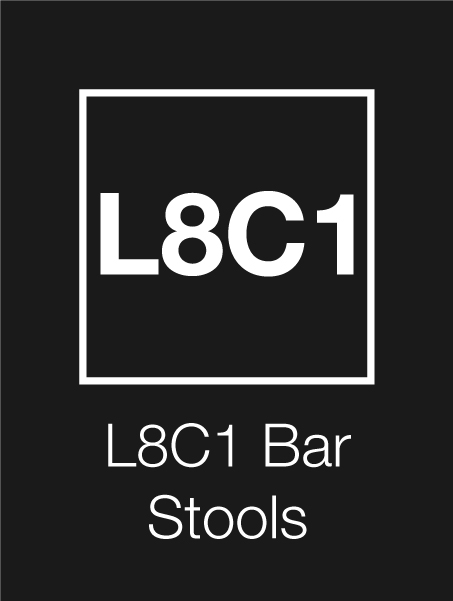 L8C1 Logo Bar Stools
