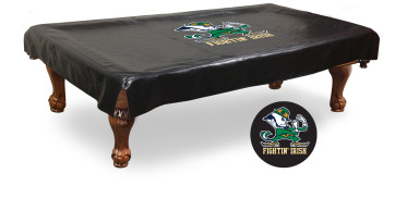 Notre Dame Fighting Irish Leprechaun Billiard Table Cover