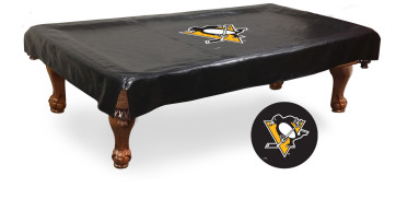 Pittsburgh Penguins Logo Pool Table Cover