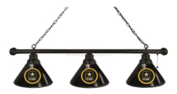 Military Logo Billiard light - Black