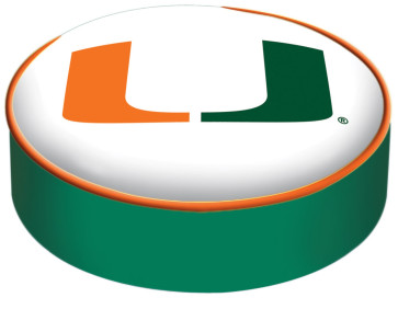 University of Miami Logo Bar Stool Seat Cover