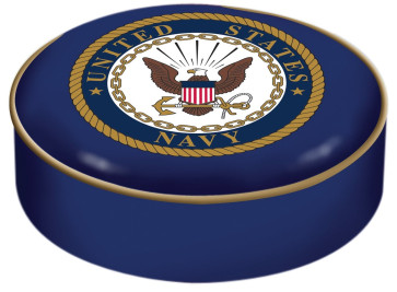 US Navy Logo Bar Stool Seat Cover