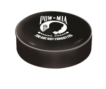 POW - MIA Logo Bar Stool Seat Cover