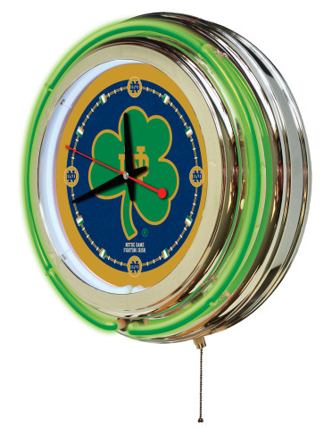 Notre Dame Fighting Irish 15 inch Neon Clock