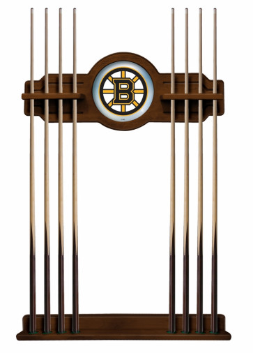 Boston Bruins Logo Cue Rack in Chardonnay