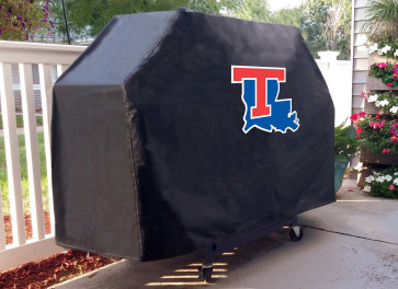 Louisiana Tech Grill Cover Lifestyle