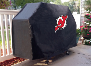 New Jersey Devils Logo Grill Cover