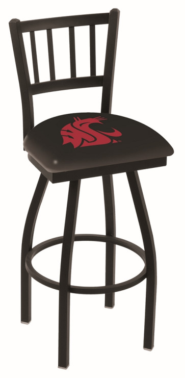 L018 Washington State University Logo Bar Stool