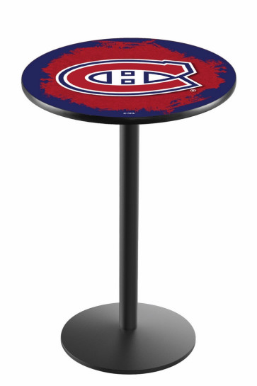Montreal Canadiens Logo Design 1 L214 Pub Table