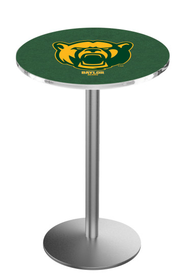 Baylor University Stainless Steel L214 Pub Table