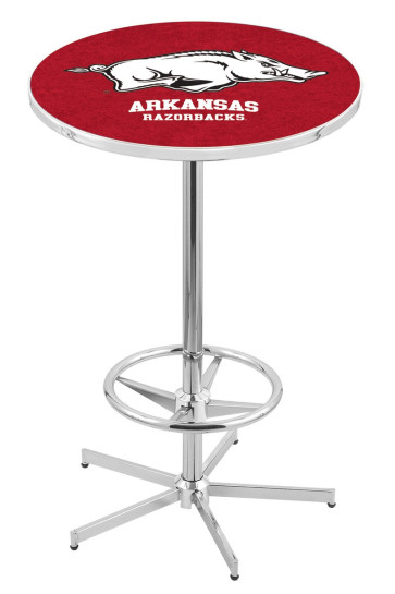 Arkansas L216 Logo Pub Table
