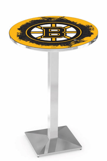 Boston Bruins Logo Design 1 L217 in Chrome Finish