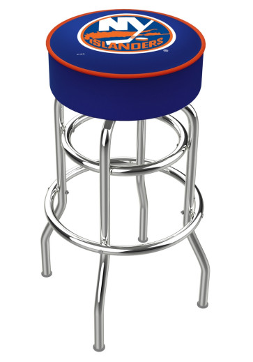 New York Islanders Logo L7C1 Backless Bar Stool
