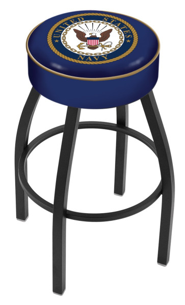 L8B1 US Navy Logo Bar Stool