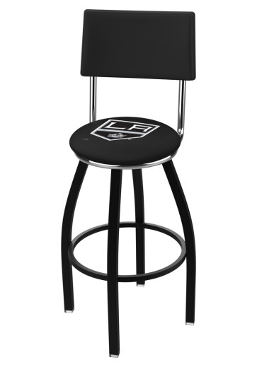 Los Angeles Kings Logo L8B4 Bar Stool with back rest