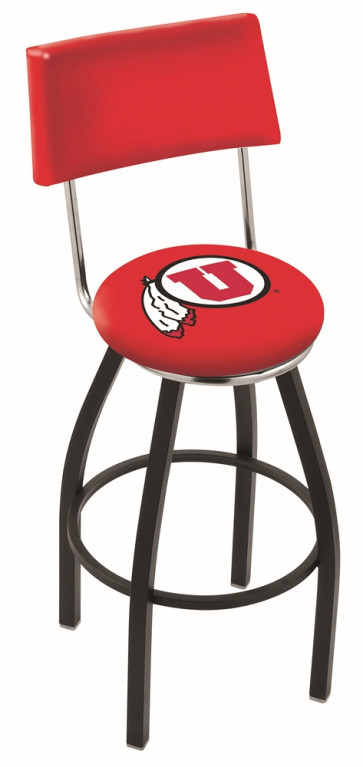 L8B4 University of Utah Logo Bar Stool