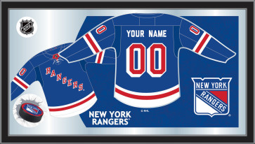 New York Rangers Logo Jersey Mirror