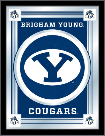 Brigham Young Logo Mirror