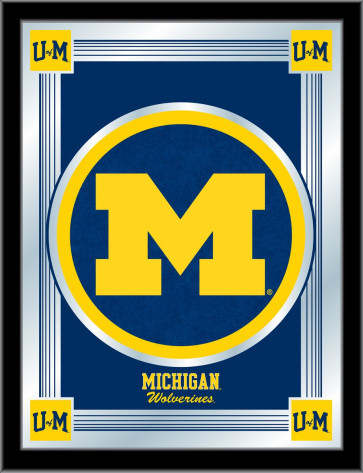 University of Michigan Logo Mirror