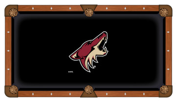 Arizona Coyotes Logo Billiard Cloth