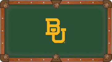 Baylor University Billiard Table Cloth