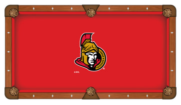 Ottawa Senators Logo Billiard Table Cloth