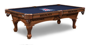 Arizona Pool Table With Logo Cloth