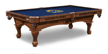 Kent State Pool Table With Logo Cloth