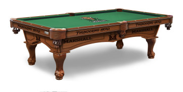 Marshall Pool Table With Logo Cloth