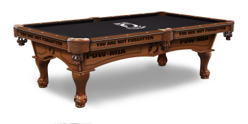 POW - MIA Billiard Table With Logo Cloth