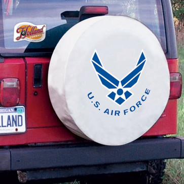US Air Force White Tire Cover Lifestyle
