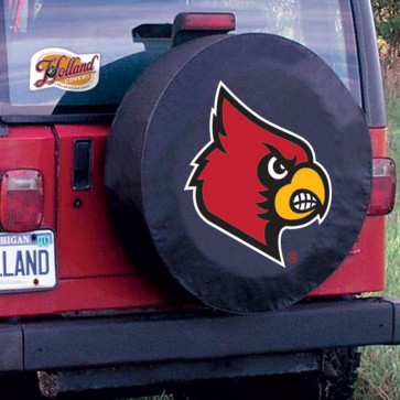 University of Louisville Logo Tire Cover - Black