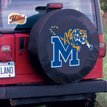University of Memphis Logo Tire Cover - Black