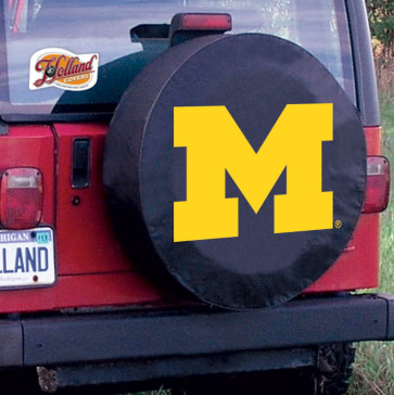 University of Michigan Logo Tire Cover - Black