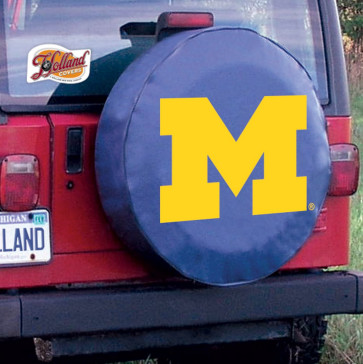 University of Michigan Logo Tire Cover - Navy