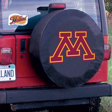 University of Minnesota Logo Tire Cover - Black