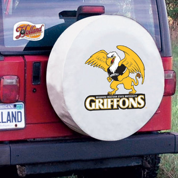 Missouri Western State White Tire Cover Lifestyle