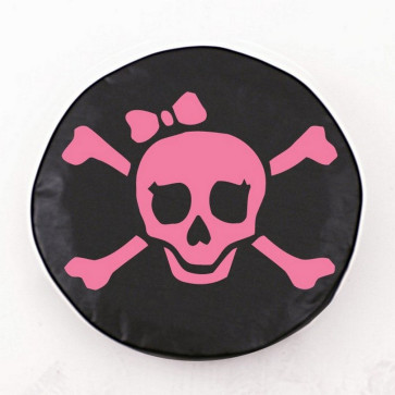 Pirate Girl (Pink) Logo Tire Cover