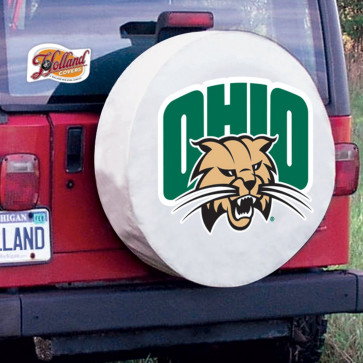 Ohio University Tire Cover White