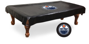 Edmonton Oilers Logo Billiard Table Cover