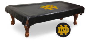 Notre Dame Fighting Irish Interlock ND Pool Table Cover