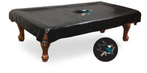 San Jose Sharks Logo Pool Table Cover