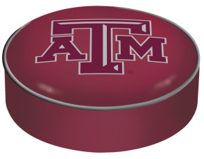 Texas A&M Logo Bar Stool Seat Cover