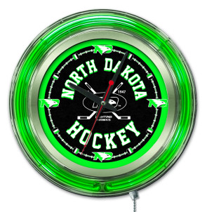 University of North Dakota Hockey 15" Neon Clock