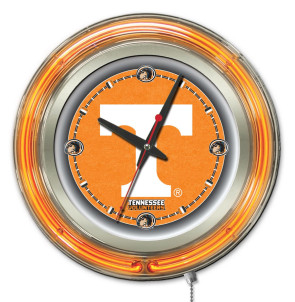 Tennessee 15 Inch Neon Clock