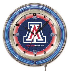 Arizona 19 Inch Neon Clock 