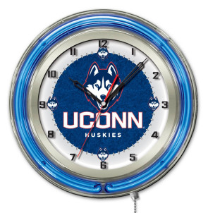 Connecticut 19 Inch Neon Clock