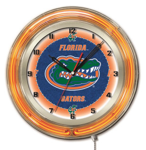 Florida 19 Inch Neon Clock